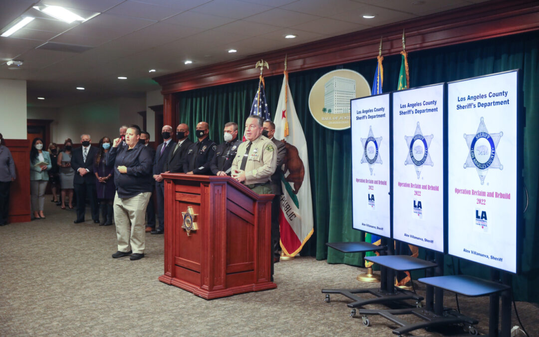 Los Angeles Regional Human Trafficking Task Force Announces Arrests And Rescues By California Law Enforcement During Operation Reclaim And Rebuild