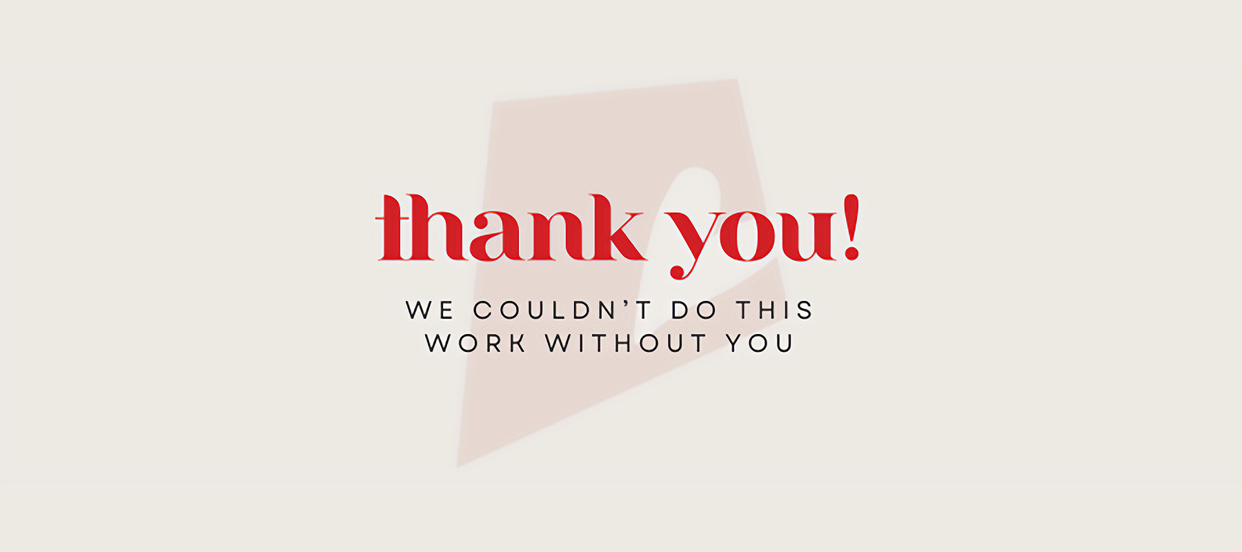 Thank you from Saving Innocence! We couldn't do this without you.